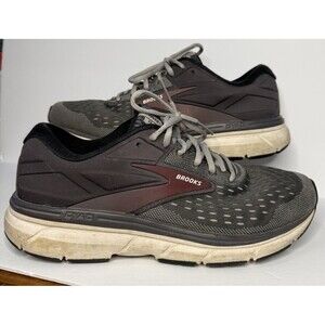 Brooks Sneakers Mens 10 D Dyad 11 1103231D031 Gray Running Athletic Gym Shoes
